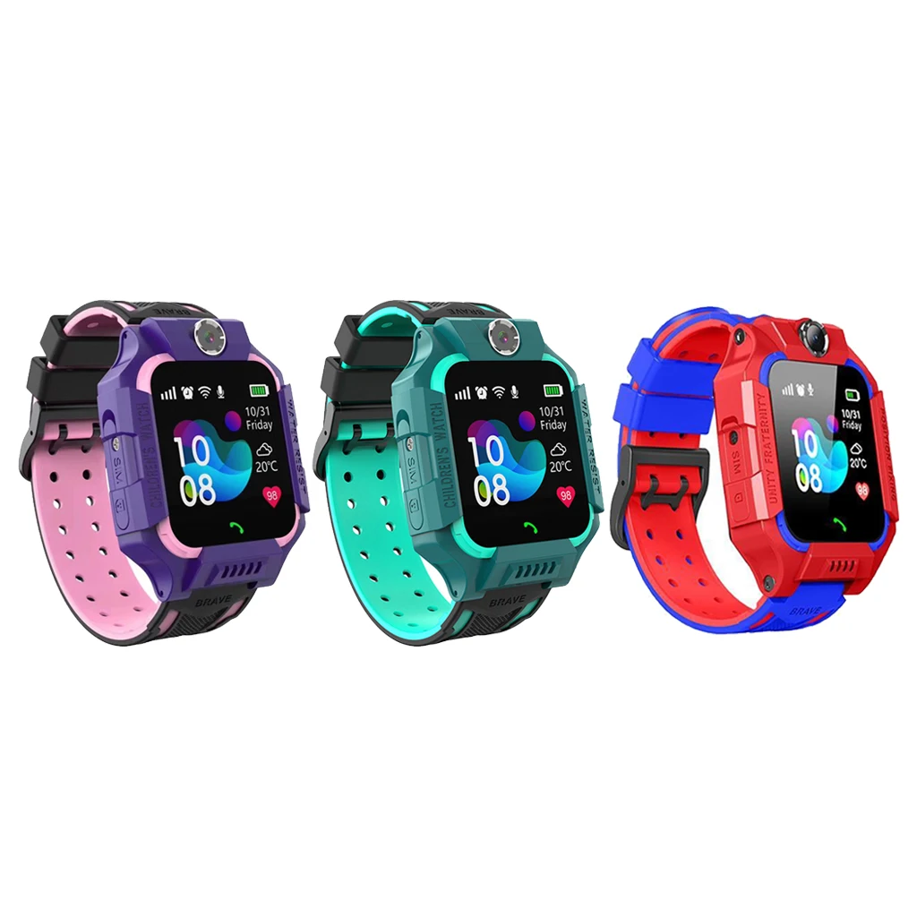 

Z6 Smart LED Digital Watch Touch Screen Wristwatch Children Kids Smart Watch IP67 SIM Card GPS Tracker Camera SOS Call