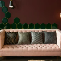luxurious cushion case 1pc polyester home decor bedroom decorative sofa car throw pillows cover
