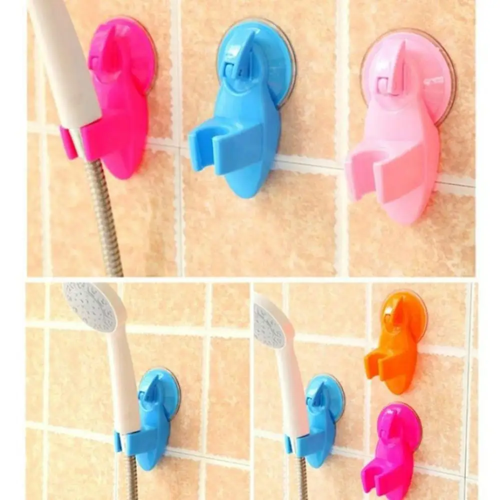 

Bathroom Shower Strong Attachable Holder Shower Head Movable Bracket Powerful Suction Shower Seat Chuck Holder Bath Accessories