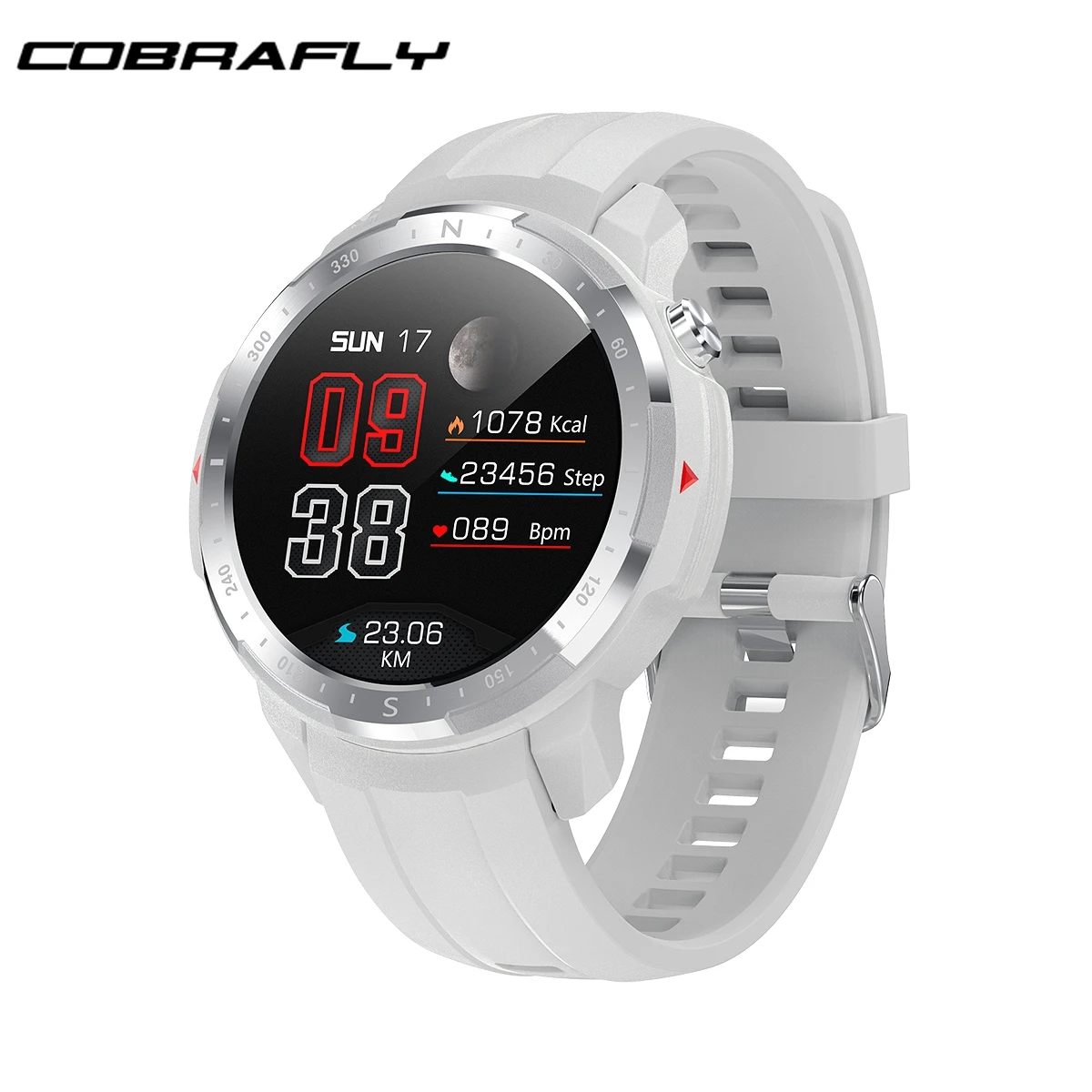 Спортивные мужские Смарт часы COBRAFLY L20 с круглым экраном 1 3 дюйма для фитнеса