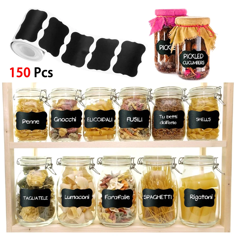 150 шт. Водонепроницаемая грифельная доска-наклейка кухонные бытовые украшения в