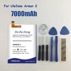 DaDaXiong оригинальный аккумулятор 7000 мАч для Ulefone Armor 2 Аккумулятор для телефона ++ подарочные инструменты + наклейки