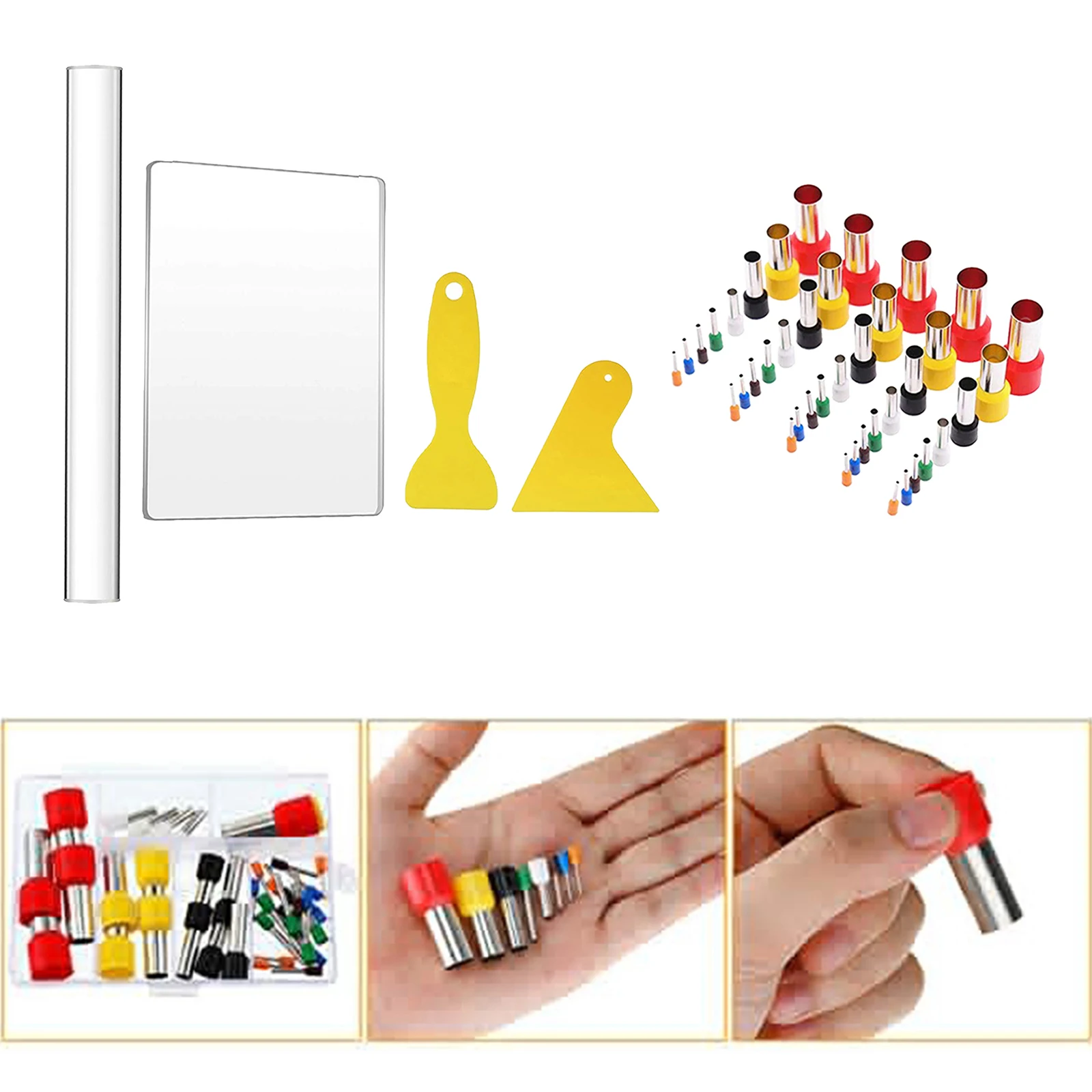 Глиняные фрезы набор керамических моделирующих акриловых листов для рукоделия 44