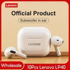 10 шт.лот оригинальные наушники Lenovo LP40 серии TWS Bluetooth (6 месяцев гарантии) беспроводные наушники оптом