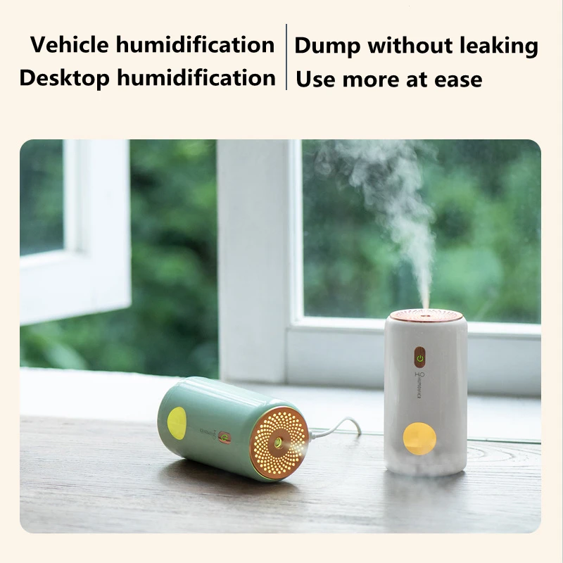 Портативный увлажнитель воздуха 220 мл мини-очиститель для дома офиса настольного