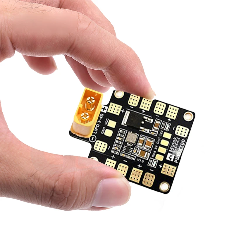 PDB XT60 Мощность распределительная плата BEC 5В 2A 12V 0.5A с штекер набор сделай сам для