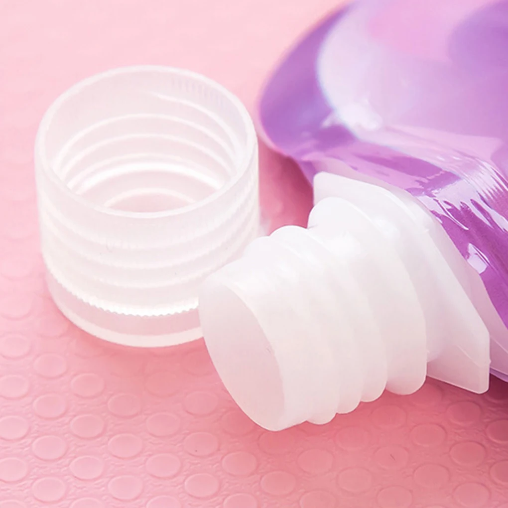 Яркий GLAMOURSoft фрукты воды капельки Sub-bottle путешествия шампунь-гель для душа подставка для зубной пасты мешок контейнеры для средств по уходу за кожей