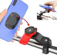 universal bicycle phone holder bike mobile phone stand quick mount road bike handlebar stem mount riding mtb bracket accessories