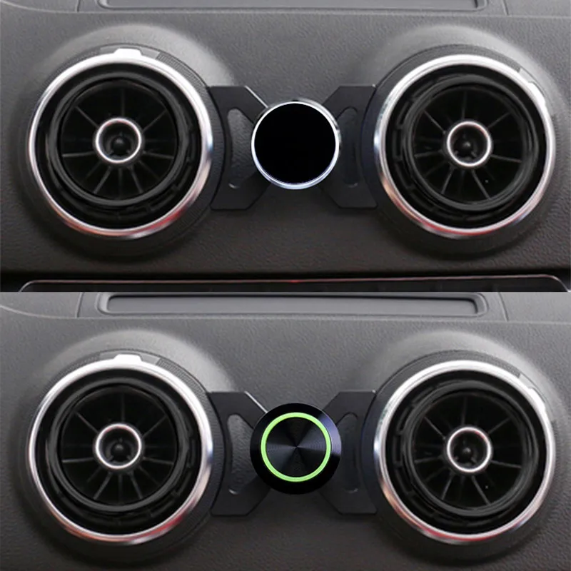 360° degree rotatable support mobile phone gps accessories suitable for audi a3 s3 8v car phone holder exhaust hole car holder free global shippi