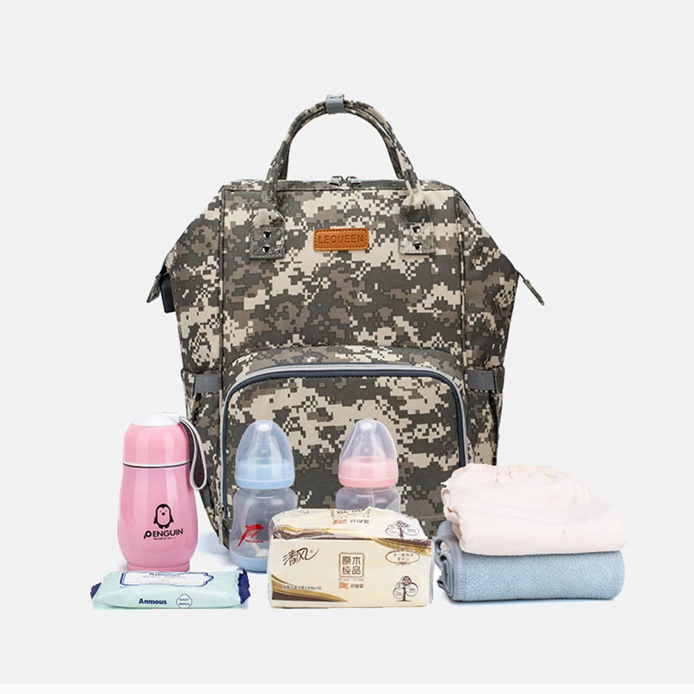 

Mommy Diaper Bag Multifunctional Outing Backpack Large Capacity Maternity Nappy Bag Nursing Bag Fashion Women Travel Backpack
