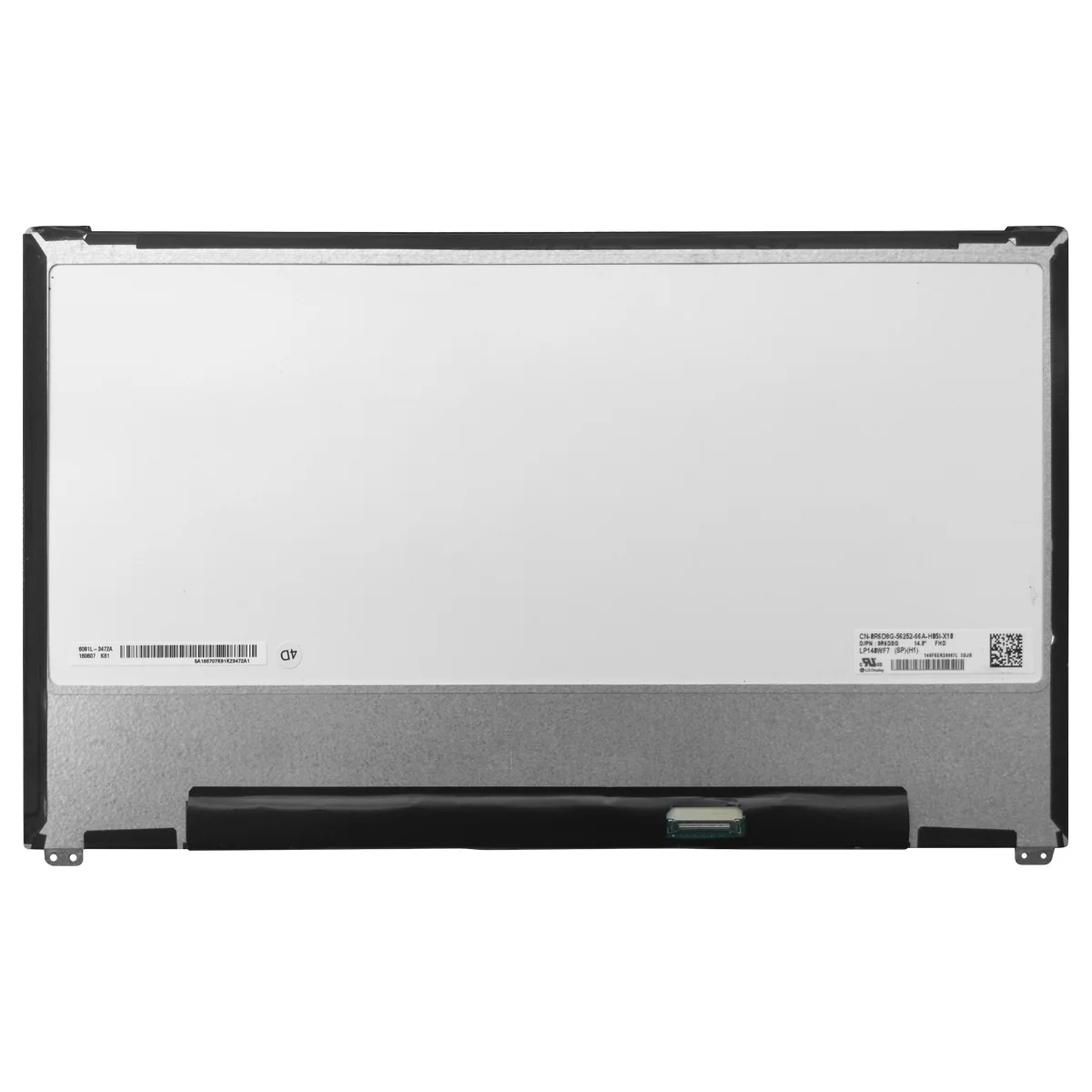 Beli Layar Untuk Laptop 72% NTSC LP140WF7-SPH1/LP140WF7(SP)(H1) Cocok NV140FHM-N47 FHD1920x1080 LED IPS Panel Dell DP/N 0R6D8G
