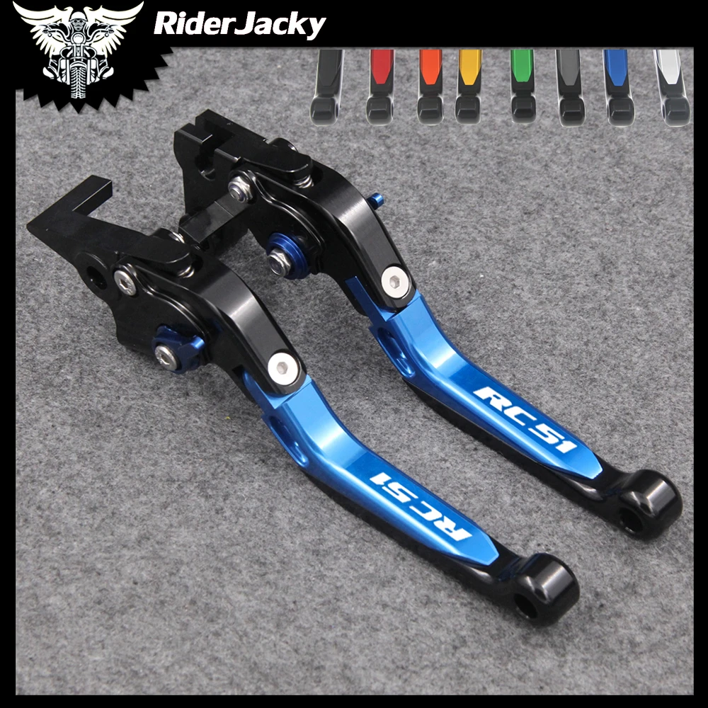 

RiderJacky Folding Extendable Motorcycle Brakes Clutch Levers For Honda RC 51 RC51 / RVT1000 SP-1/SP-2 2000-2006 2003 2004 2005