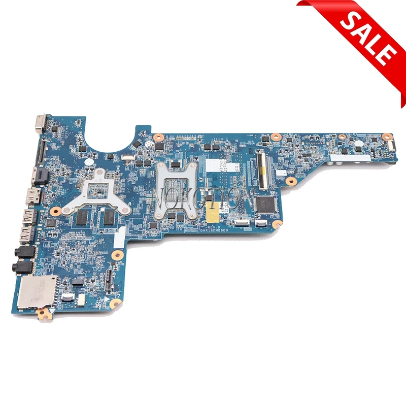 NOKOTION 655985 001 материнская плата для ноутбука HP Pavilion G4 G6 G7 HM55 DDR3 + Core i3 370M GT520M DAR18DMB6D1 REV D