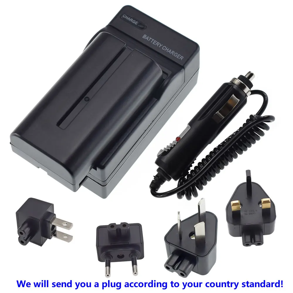 Две батарейки + зарядное устройство для дома и автомобиля Зарядное пакет Neewer CN-160