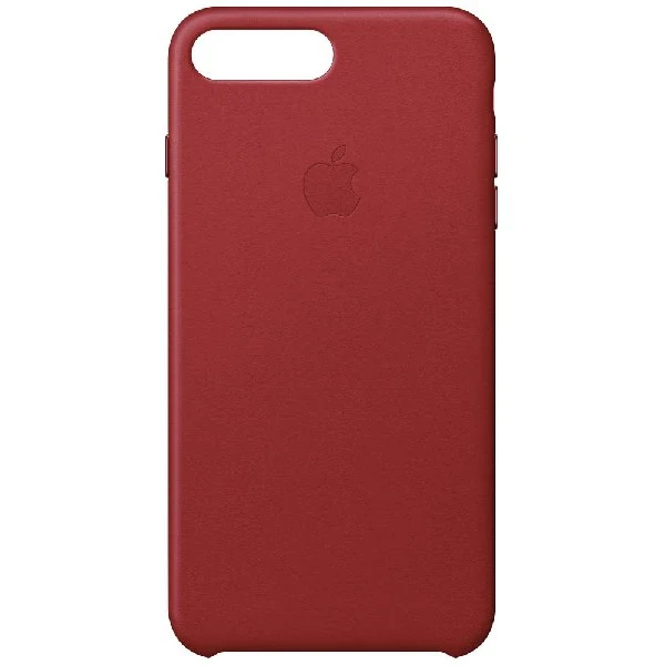 Чехол (клип кейс) Apple Leather Case для iPhone 8 Plus/7 Plus цвет (PRODUCT)RED красный MQHN2ZM/A| |