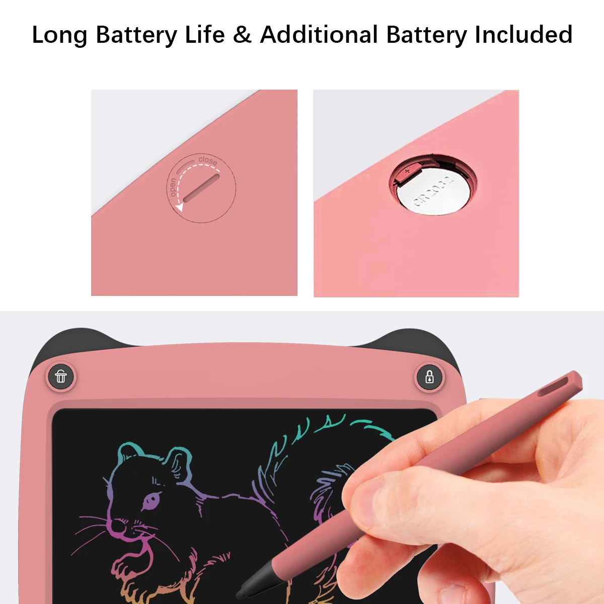 

Enotepad Original 9inch lcd digital drawing board LCD Writing Tablet Set Graphics Drawing pad for kids tablettes tactiles