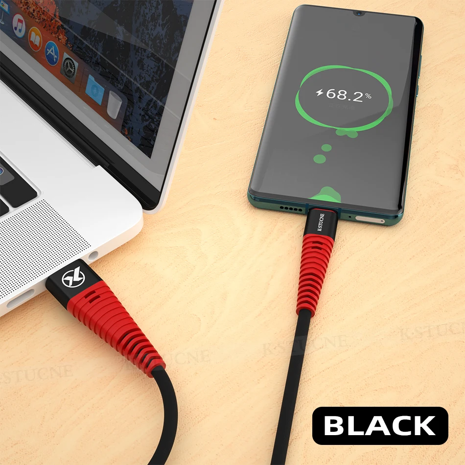 Кабель usb type-C для samsung Galaxy S10 S8 S9 Pius кабель для зарядки данных type-C USB-C для Xiaomi mi 9 mi 8 телефонный кабель USB C