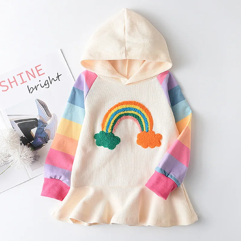 Bear Leader-vestidos de princesa para ni&ntilde;a, trajes de corona para ni&ntilde;a, lentejuelas de malla con traje de fiesta, ropa para ni&ntilde;o de primavera y oto&ntilde;o, novedad de 2022-3
