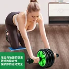 1 шт. абдоминальное колесо Abs тренировка Ab колесо оборудование для упражнений с матом руки талии ноги тренажерный зал брюшной мышцы тренажер