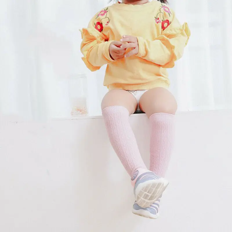 Носки для маленьких девочек гольфы принцессы милые детские носки длинные гетры в