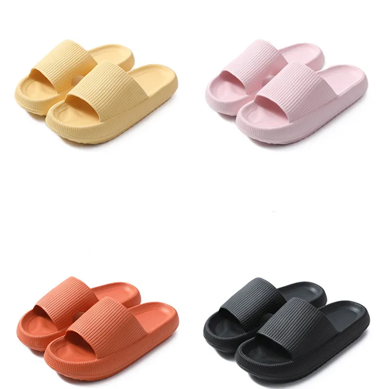 Сверхмягкие домашние тапочки нескользящая толстая подошва для ванной и душа