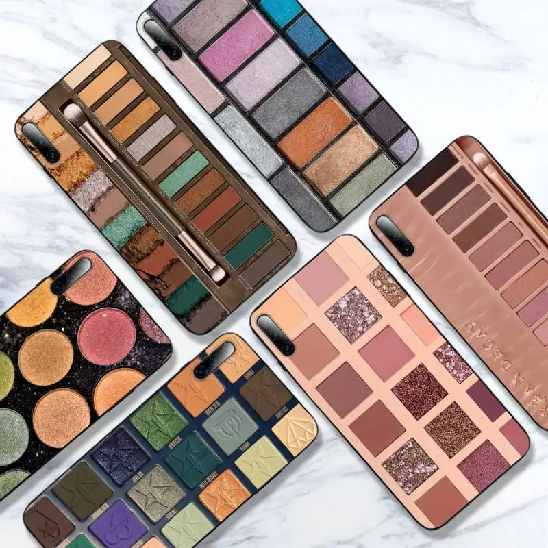 

Glam Makeup Eye Shadow Box Phone Case For Huawei P9 P10 P20 P30 P40 Lite Pro SMART2019 Cover Fundas Coque