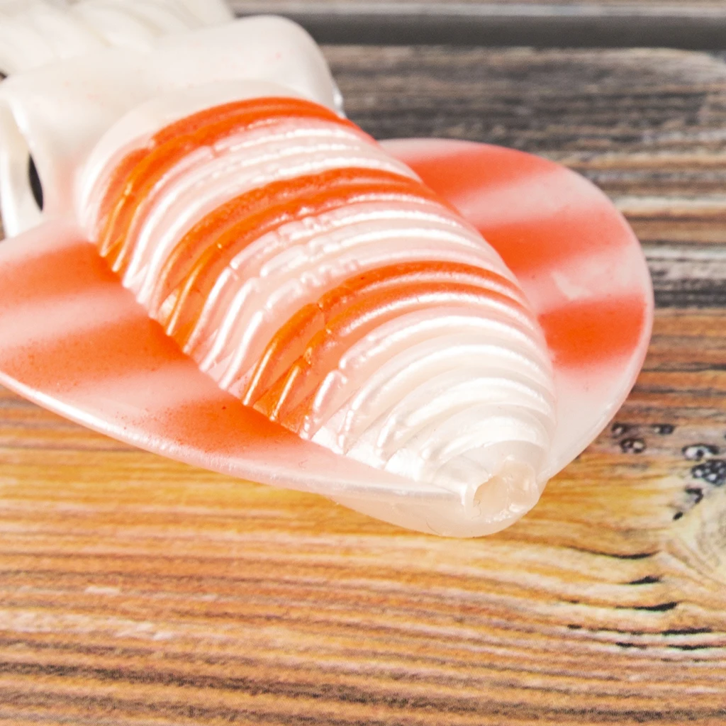 18 5 см Силиконовые кальмары юбки рыболовные приманки плоские воблеры Джиги