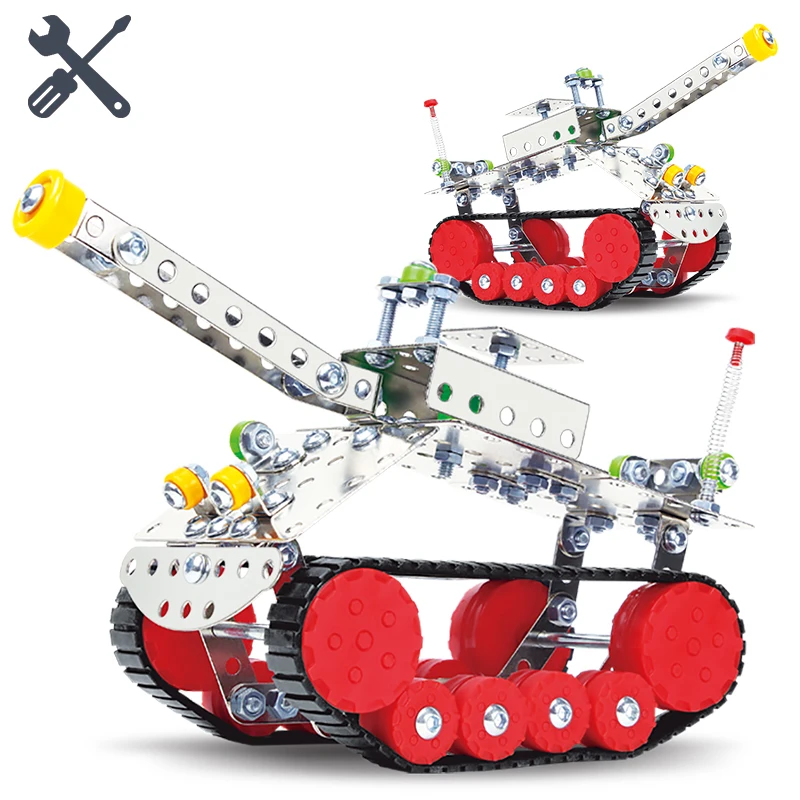 209 шт металлический Танк строительные блоки Блоки игрушки Строительные кирпичи