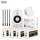 MiBoxer Mi светильник WL -Box1 Wifi контроллер 2,4G диммер 4 зоны RF CCT пульт дистанционного управления с ручкой для 2835 5050 одноцветный светодиодный светильник