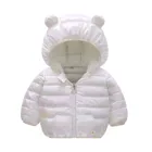 Куртка с капюшоном и длинным рукавом для новорожденных, мальчиков и девочек