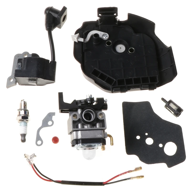 

Carburetor Carb Air Filter Cover Kit for Honda GX25 GX25N GX25NT HHT25S Brush Cutter Engine Motor Trimmer