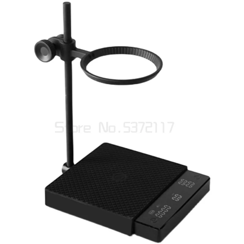 

Black Mirror Smart Coffee Electronic Scale Basic Weighing Panel Data sharing Dual Sensor Scale High precision sensors
