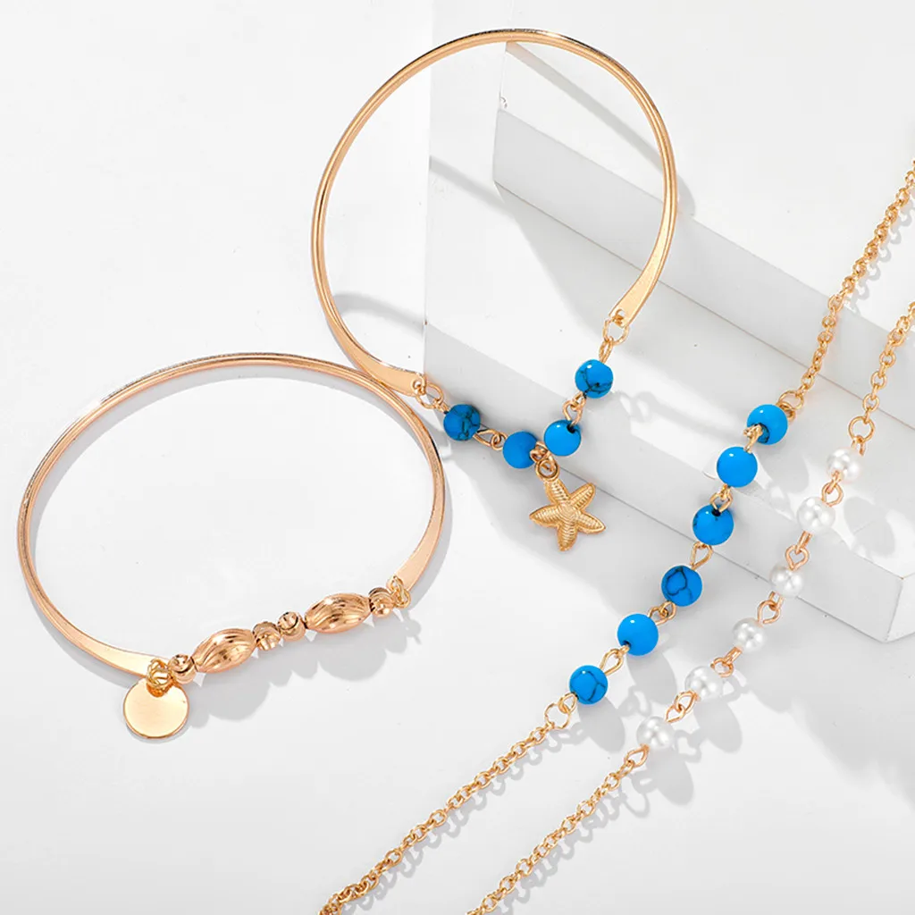 2020 Boho бусины Браслет Подвески из бисера Braclets браслеты нержавеющей стали для