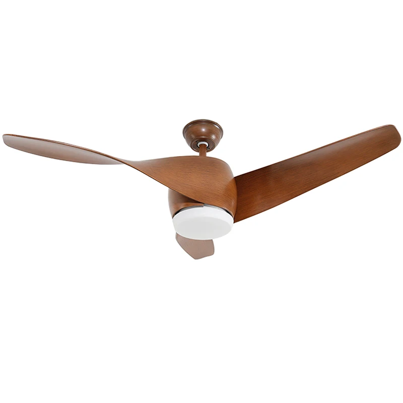 52 дюймов современные пластиковые 3 лопастной дистанционный пульт светодиодный