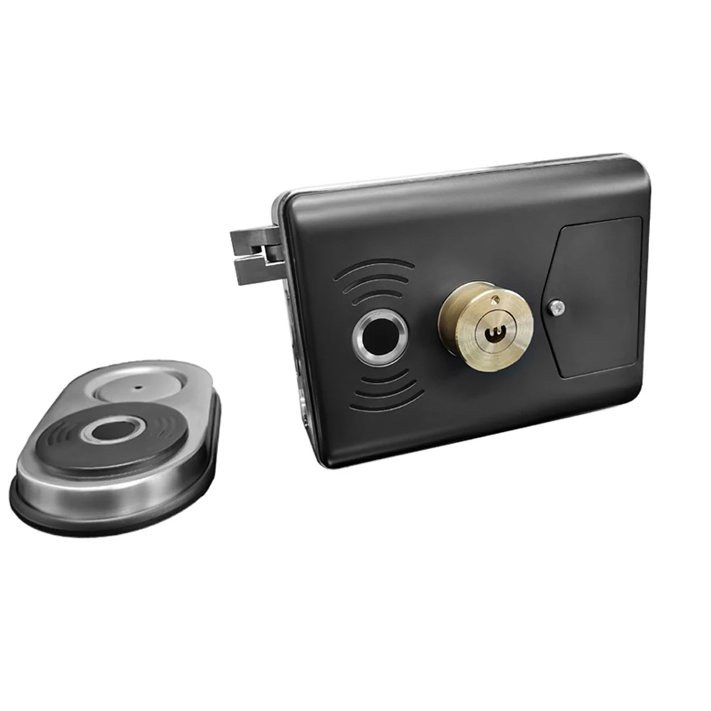 

Door Entry With Key Smart Fingerprint Lock Electronic Portable Easy Install Security System Anti Theft Home Office Intelligent