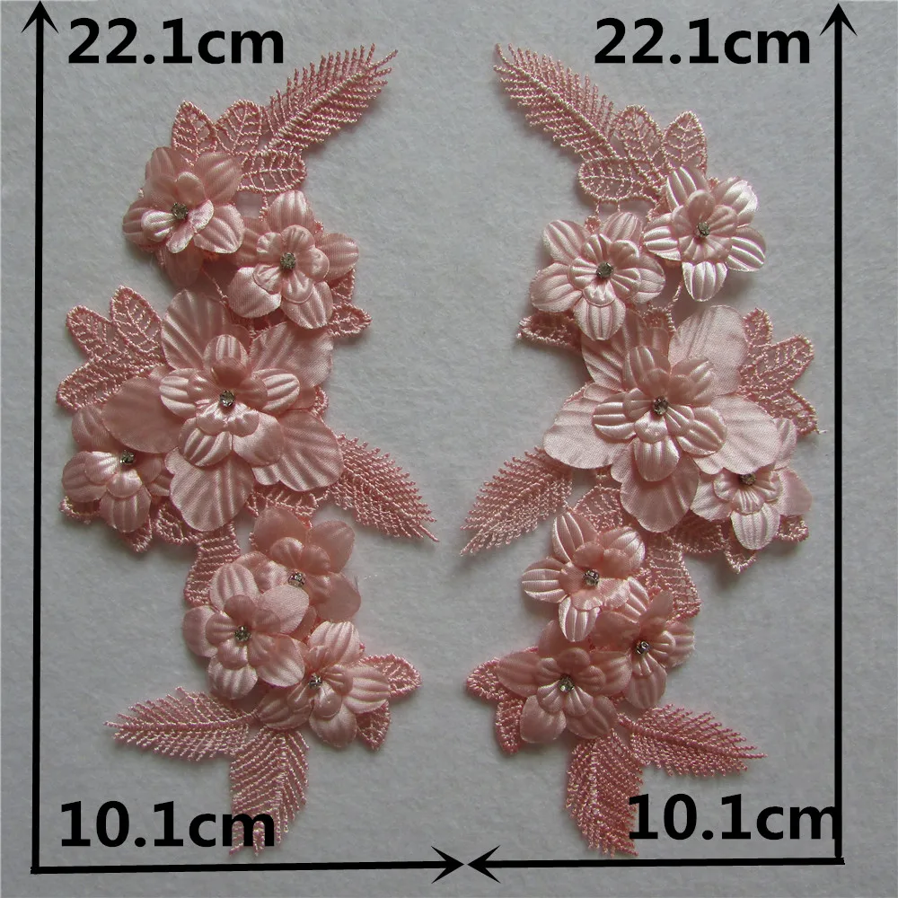 Новинка модный стиль вышивка кружевной воротник аппликация сделай сам кружевная