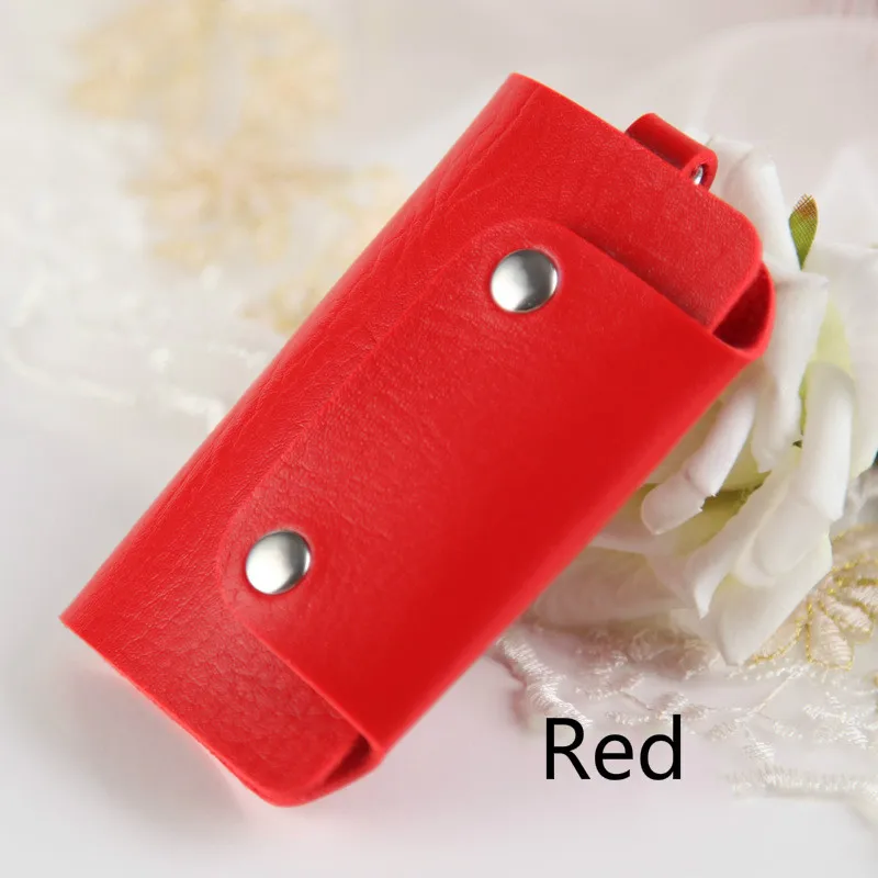 2020 New Leather Keychain Men Women Key Holder Organizer Pouch Cow Split Car Bag Wallet Housekeeper Case Wholesale | Багаж и сумки