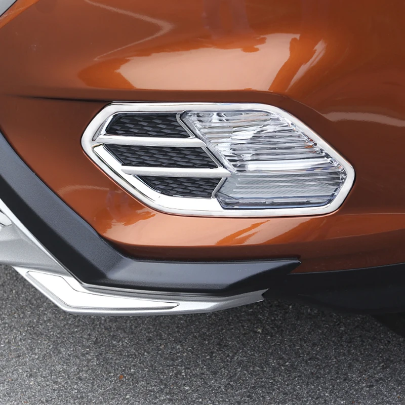 Для Ford Escape Kuga 2017 2018 Хромированная передняя головка противотумансветильник фара