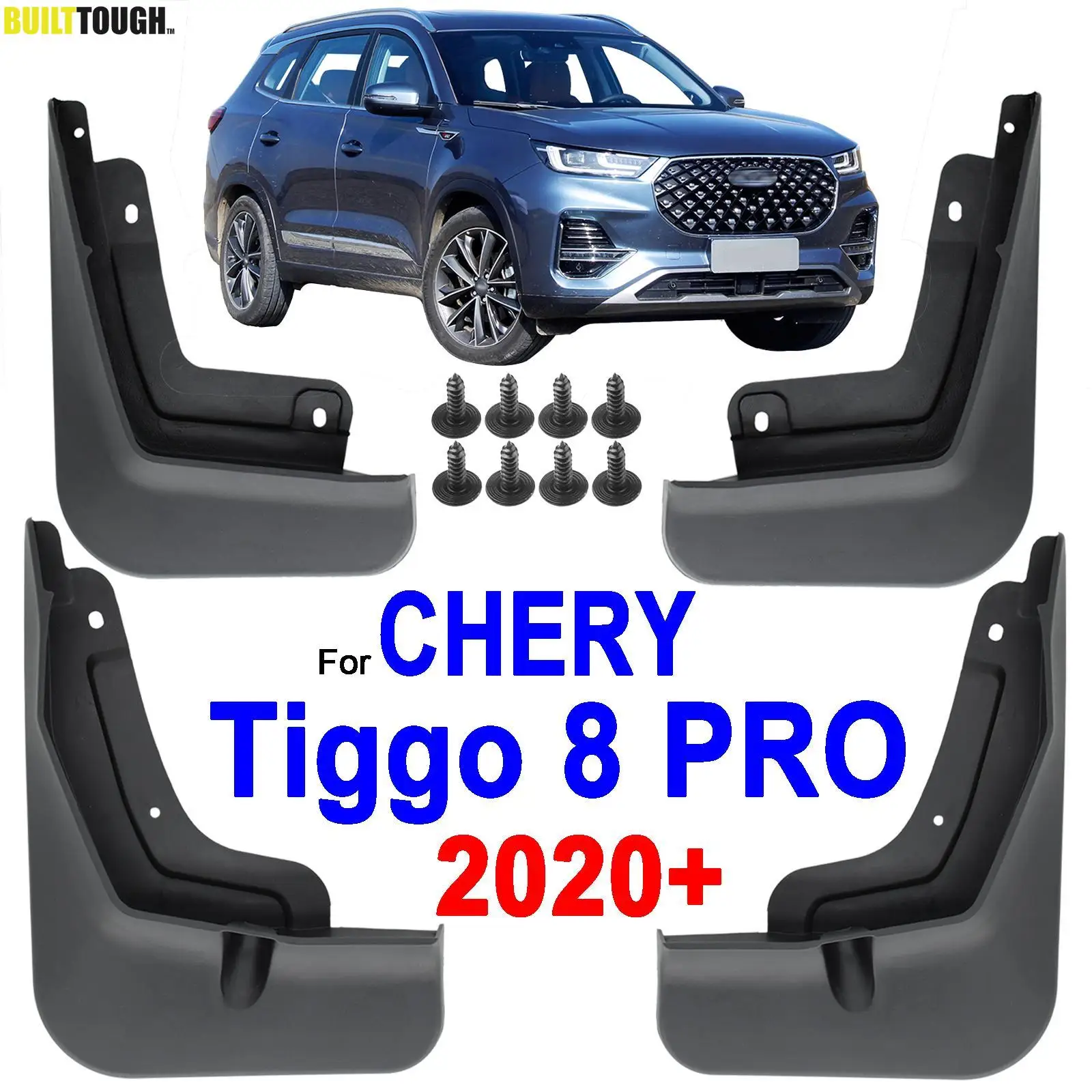 

4 шт., брызговики для Chery Tiggo 8 Pro Plus 2020 2021