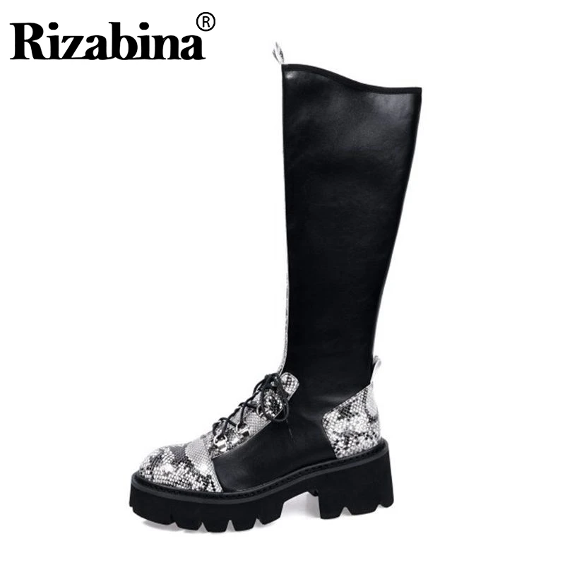 Женские высокие сапоги на шнуровке толстом каблуке размеры 34 42|Сапоги до колена| |