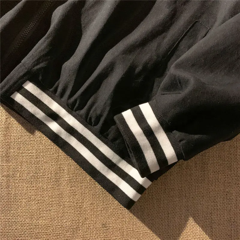 

2021 Spring Autumn New Men/Women Couples Jacket Baseball Uniform Loose Coat Street Harajuku Oversize Casual Jacket Ladies Tops
