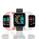 Смарт-часы, браслет для женщин и мужчин, спортивный Bluetooth Смарт-браслет с шагомером, пульсометром, водонепроницаемый браслет с трекером