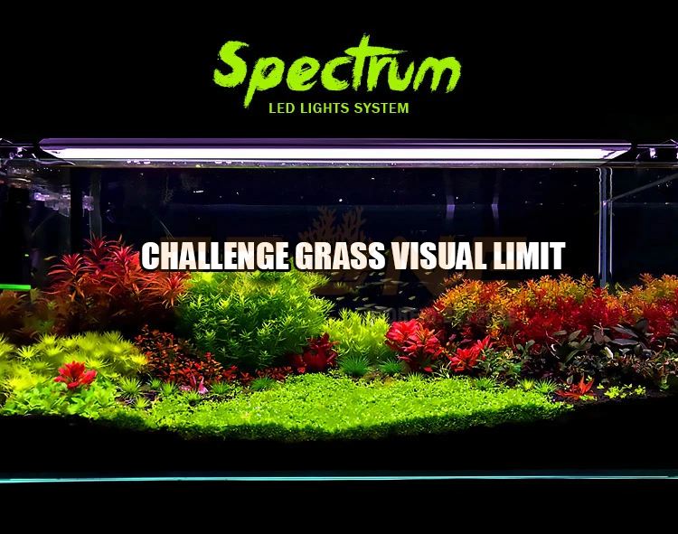 Новинка ADA Effect RGB полный спектр умная водопроводная Светодиодная лампа для роста растений рассвет закат водяное растение для аквариума аквариум