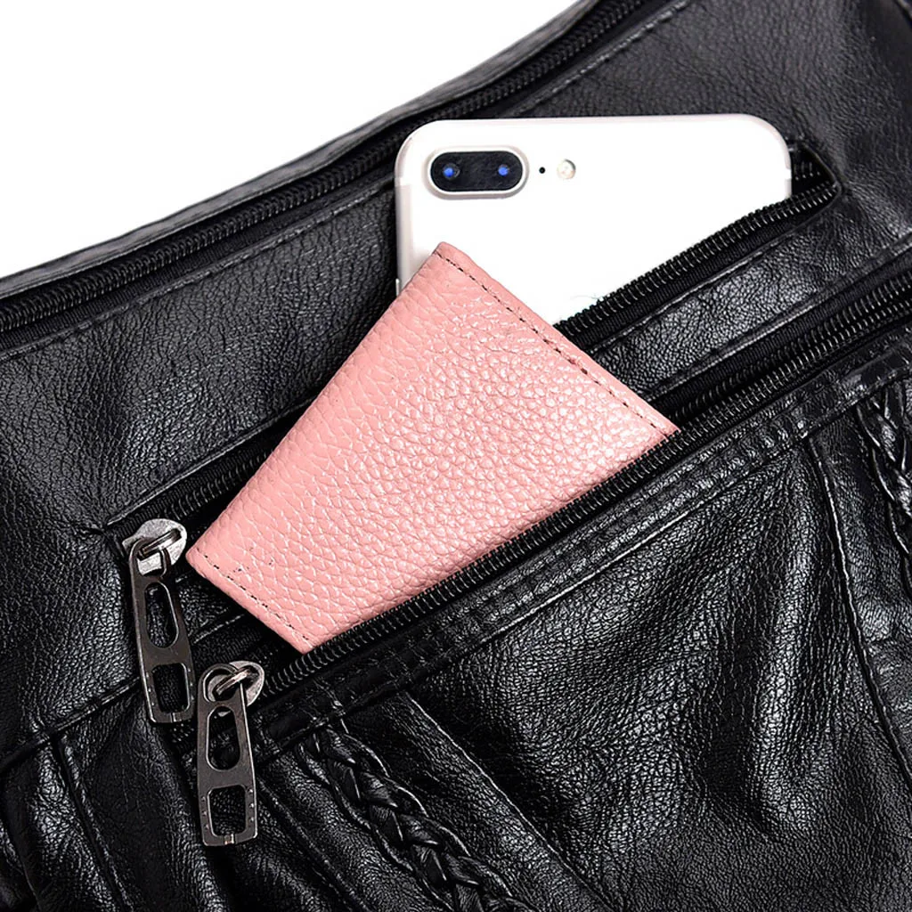 Вместительные сумки-мессенджеры на плечо для женщин дамские сумочки телефона