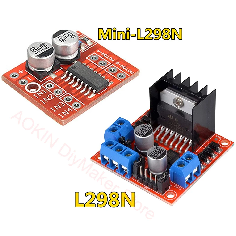 L298N driver board module L298N stepper motor smart car robot breadboard peltier High Power L298 DC Motor Driver for arduino