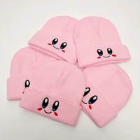 keep warm knitted hat anime cartoon cute eyes hat unisex adult kids cap hip hop autumn winter gift hats for women beanie