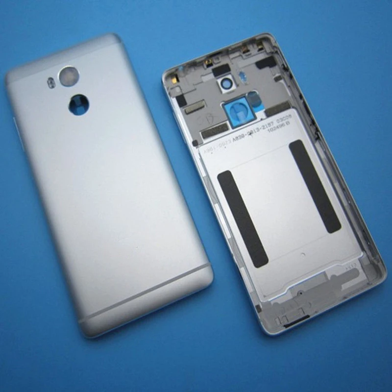 Задняя крышка с датчиком отпечатков пальцев для Xiaomi Mi Redmi 4 задняя боковой кнопкой