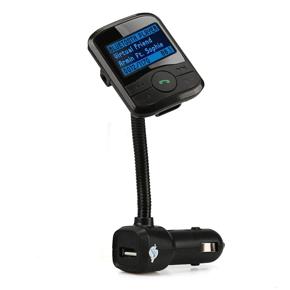 Быстрая доставка питание от Bluetooth 5 0 FM передатчик модулятор Handsfree Car Kit TF USB музыка