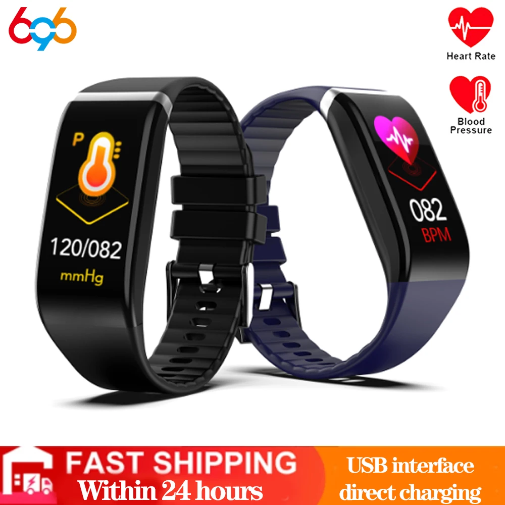 

2021 New Smart Watch Men And Women Heart Rate Blood Pressure Monitor Fitness Sport Tracker Smart Bracelet For IOS Android