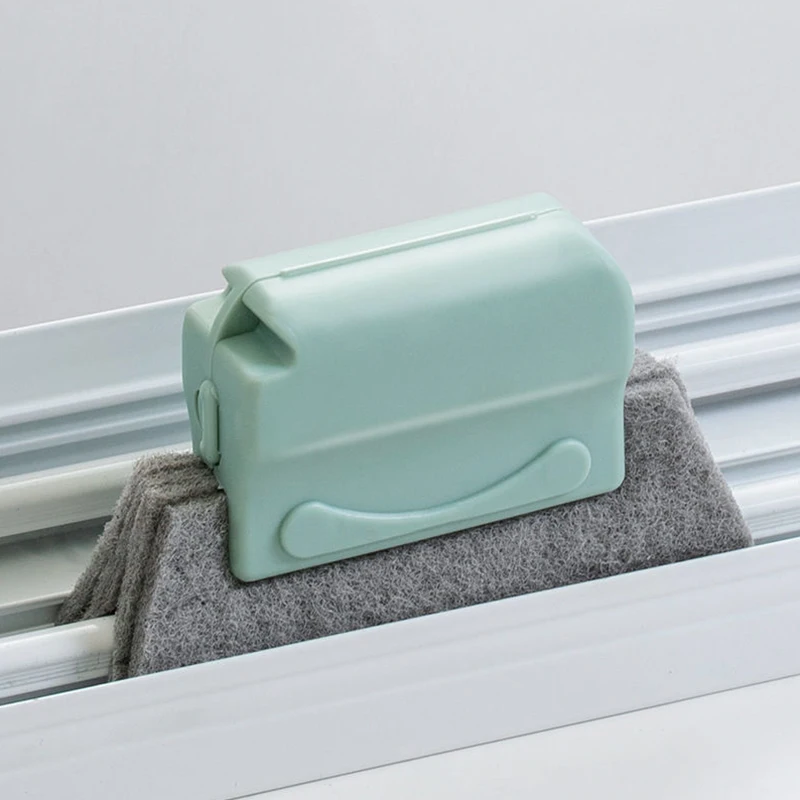 

Creative Window Cleaning Brush Slot Cleaner Brushes Windows Groove Cleaning Cloth Kitchen Floor Gap Household Cleaning Tool